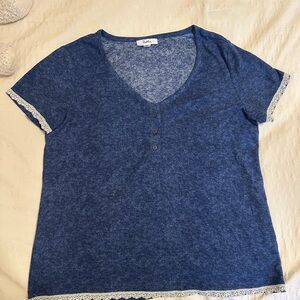 Madewell Blue Pajama set